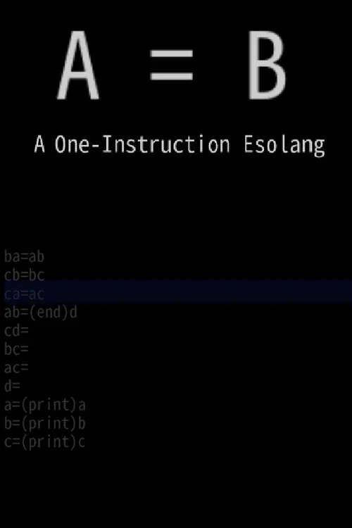 A=B