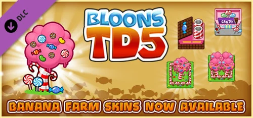 Bloons TD 5 - Candy Banana Farm Skin