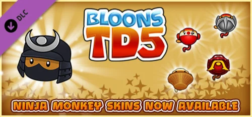 Bloons TD 5 - Samurai Ninja Monkey Skin