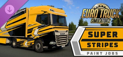 Euro Truck Simulator 2 - Super Stripes Paint Jobs Pack