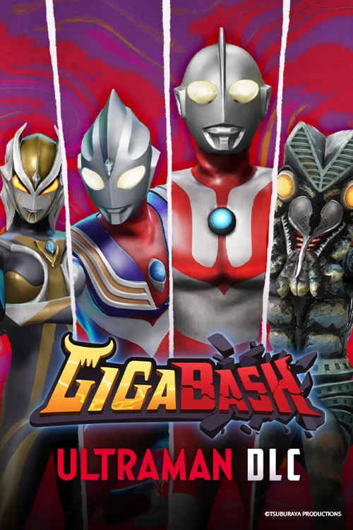 GigaBash - Ultraman 4 Characters Pack