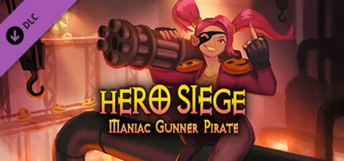 Hero Siege - Maniac Gunner Pirate (Skin)