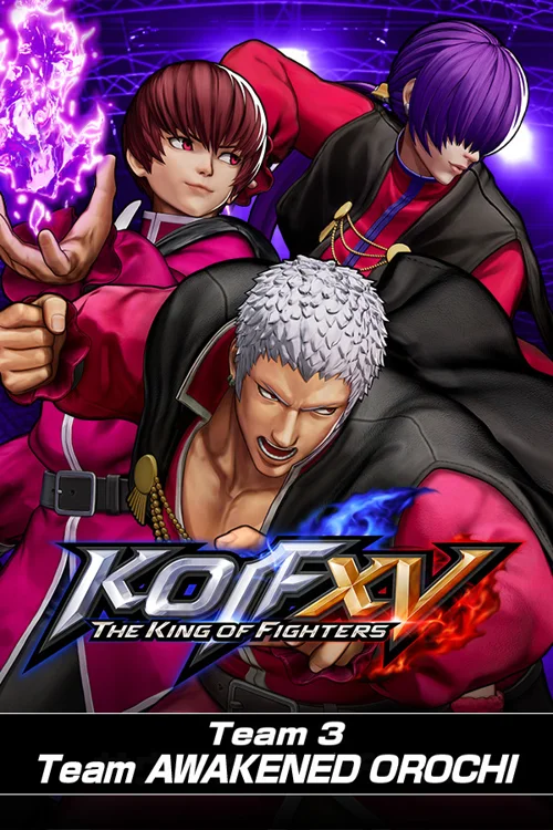 KOF XV DLC Characters "Team AWAKENED OROCHI"