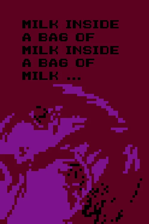 Milk inside a bag of milk inside a bag of milk