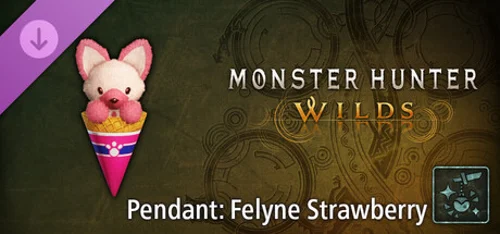 Monster Hunter Wilds - Pendant: Felyne Strawberry