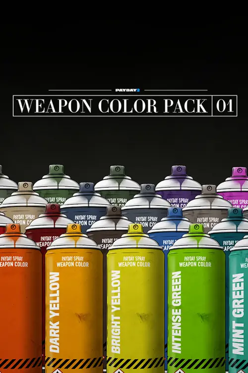 PAYDAY 2: Weapon Color Pack 1