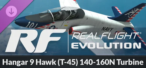 RealFlight Evolution - Hangar 9 Hawk (T-45) 140-160N Turbine