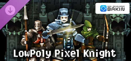 RPG Developer Bakin LowPoly Pixel Knight