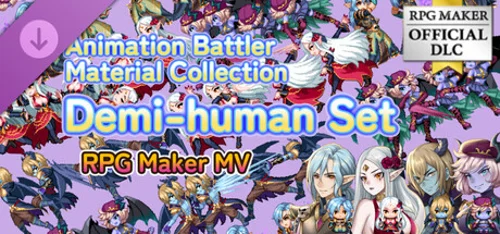 RPG Maker MV - Animation Battler Material Collection Demi-human Set
