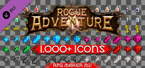 RPG Maker MV - Rogue Adventure 1000+ Icons Pack