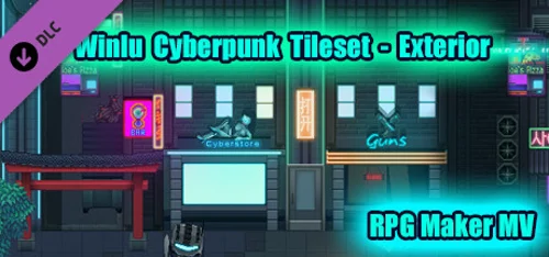RPG Maker MV - Winlu Cyberpunk Tileset - Exterior