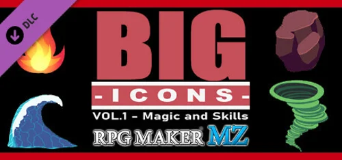 RPG Maker MZ - Big Icons Vol 1 - Magic and Skills