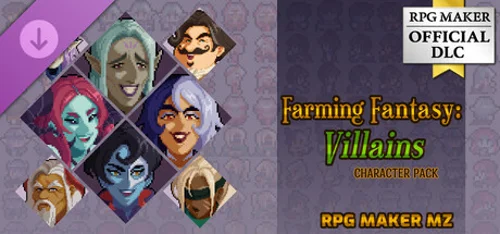 RPG Maker MZ - Farming Fantasy Villains Character Pack