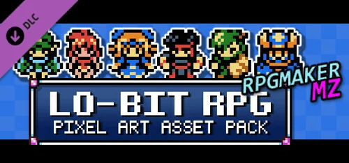 RPG Maker MZ - Lo-Bit RPG Pixel Art Asset Pack