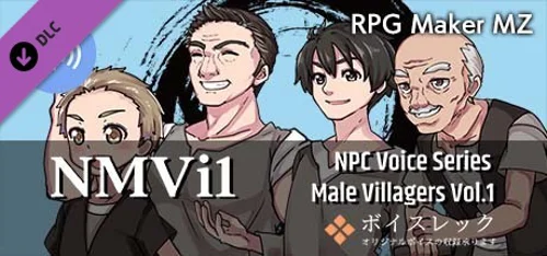 RPG Maker MZ - NPC Male Villagers Vol.1
