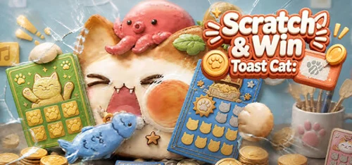 Toast Cat: Scratch & Win